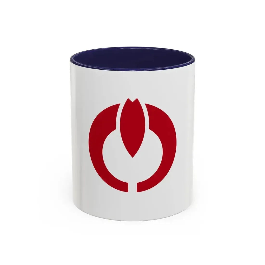 Flag of Koganei Tokyo Japan - Accent Coffee Mug 11oz Navy - Go Mug Yourself