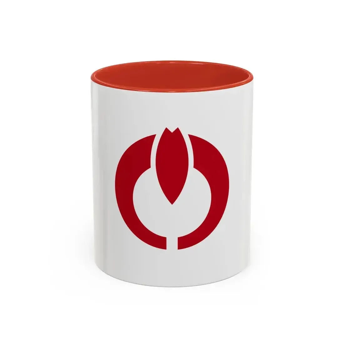 Flag of Koganei Tokyo Japan - Accent Coffee Mug 11oz Red - Go Mug Yourself