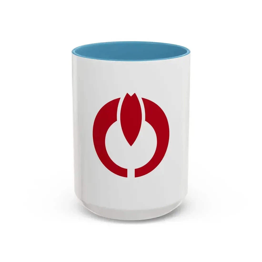 Flag of Koganei Tokyo Japan - Accent Coffee Mug 15oz Light Blue - Go Mug Yourself