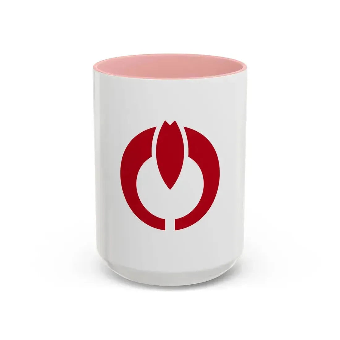 Flag of Koganei Tokyo Japan - Accent Coffee Mug 15oz Pink - Go Mug Yourself
