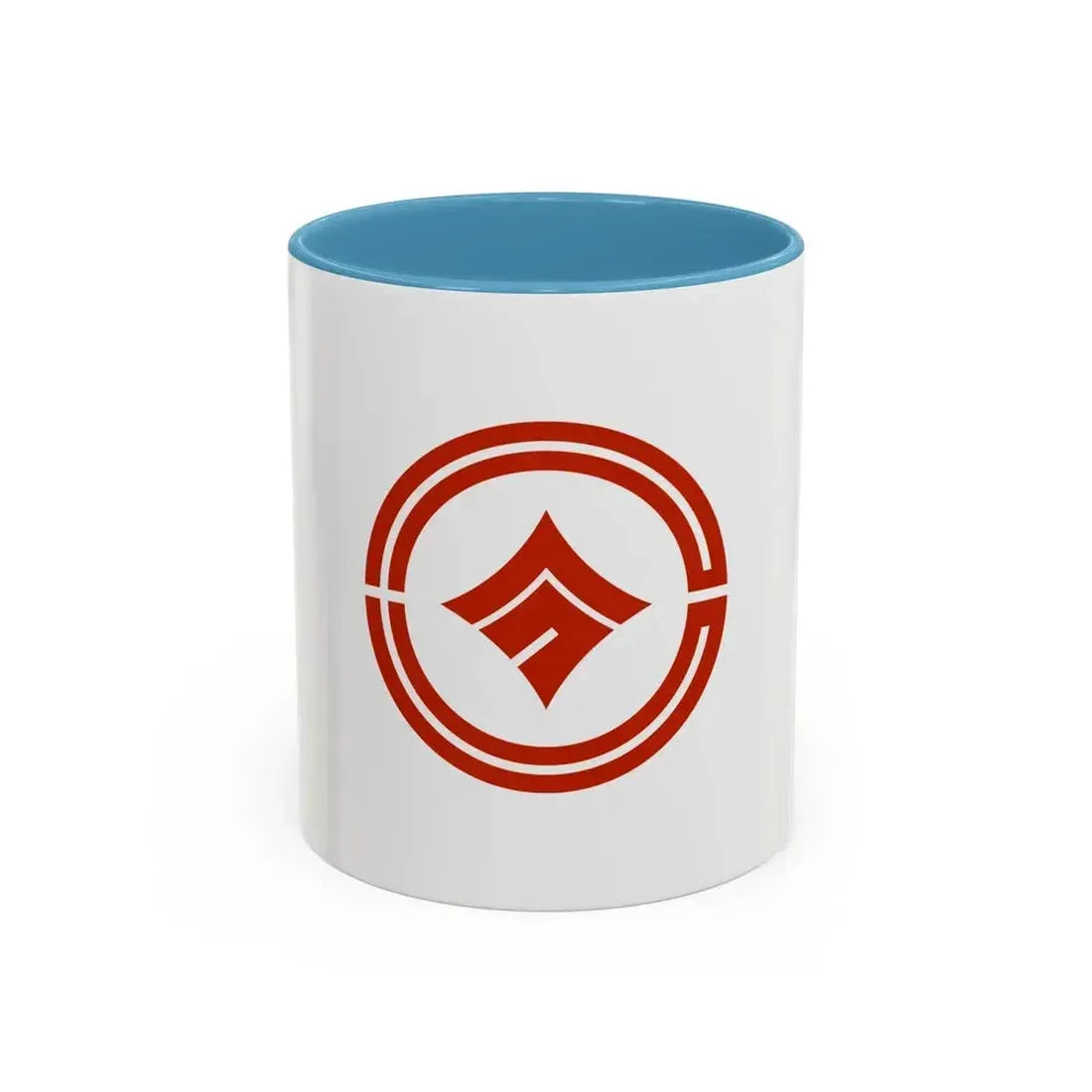 Flag of Kokubunji Tokyo Japan - Accent Coffee Mug 11oz Light Blue - Go Mug Yourself
