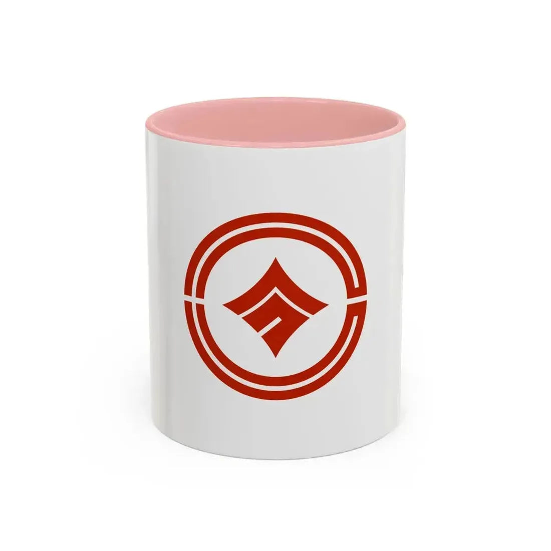 Flag of Kokubunji Tokyo Japan - Accent Coffee Mug 11oz Pink - Go Mug Yourself