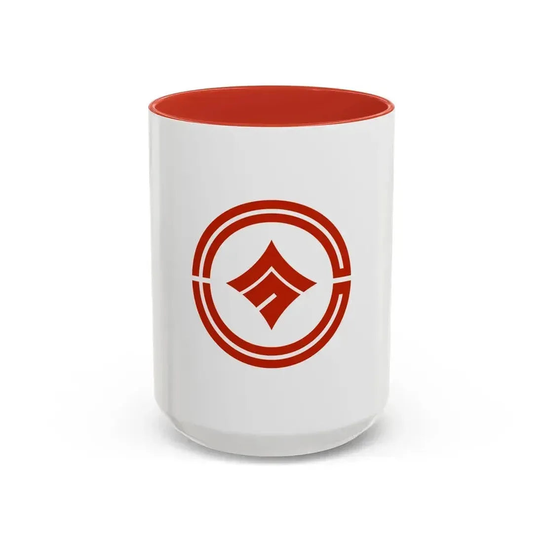 Flag of Kokubunji Tokyo Japan - Accent Coffee Mug 15oz Red - Go Mug Yourself
