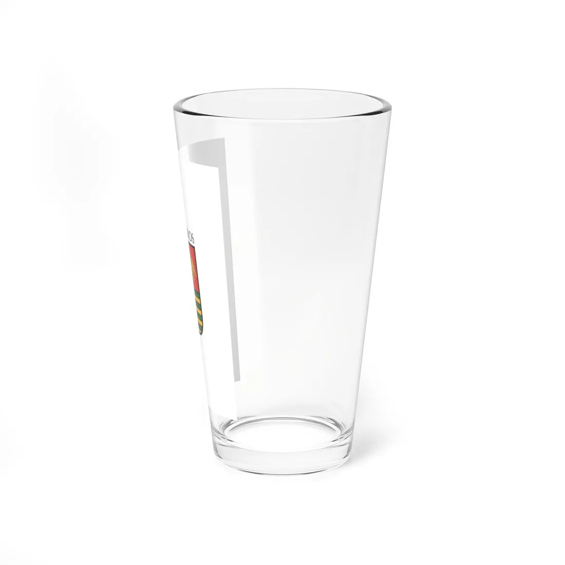 Flag of Kondoros vertical (Hungary) Pint Glass 16oz - Go Mug Yourself