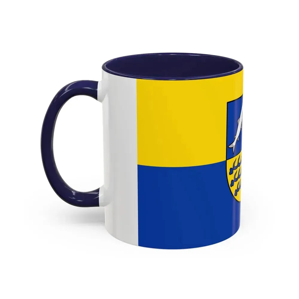 Flag of Konstanz Germany - Accent Coffee Mug - Go Mug Yourself