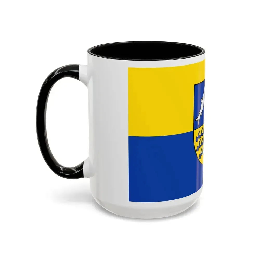 Flag of Konstanz Germany - Accent Coffee Mug - Go Mug Yourself