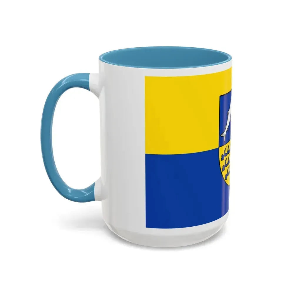 Flag of Konstanz Germany - Accent Coffee Mug - Go Mug Yourself