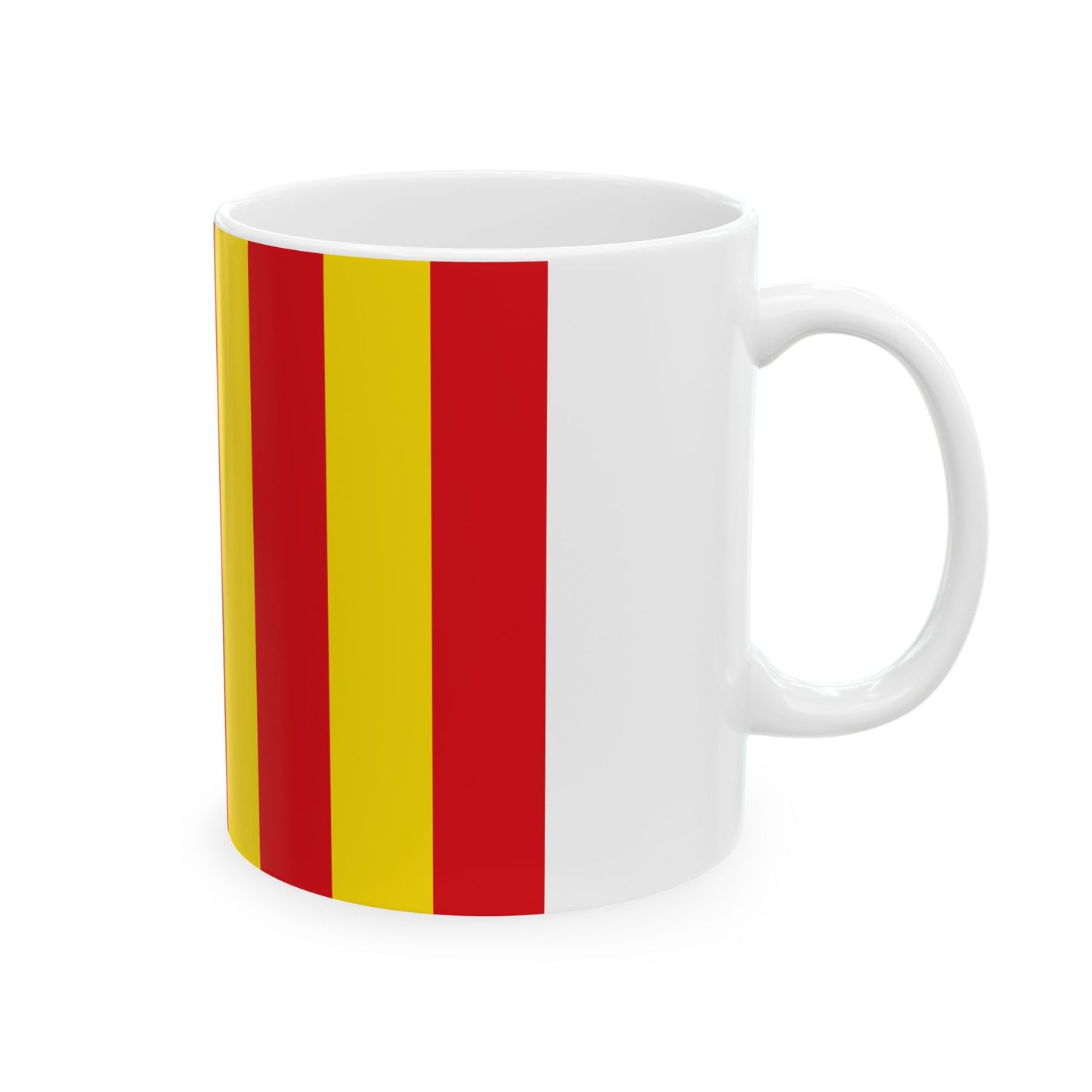 Flag of Kontich (Belgium) White Coffee Mug-Go Mug Yourself
