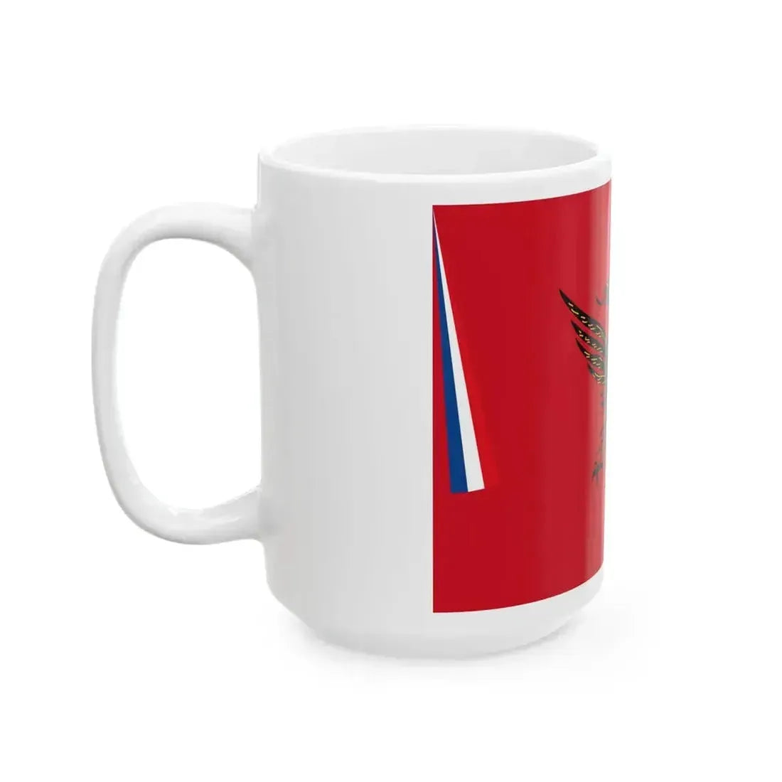 Flag of Koritsa (Albania) White Coffee Mug - Go Mug Yourself