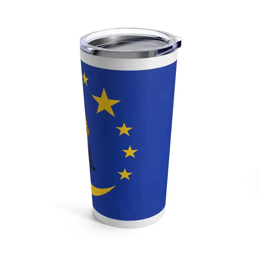 Flag of Koror Palau - Tumbler 20oz - Go Mug Yourself