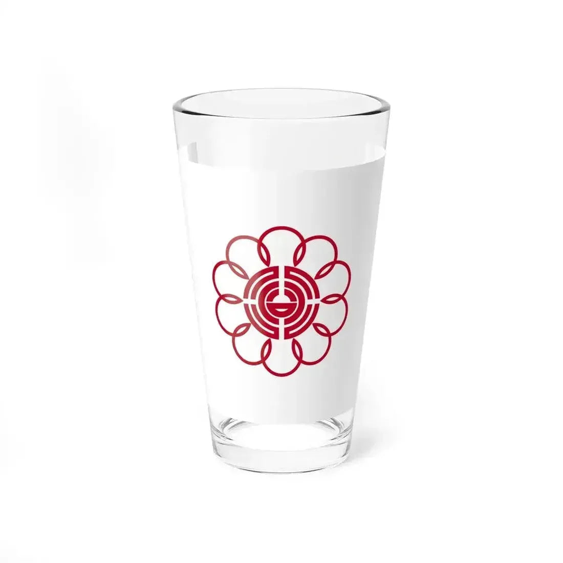 Flag of Koshigaya Saitama Japan - Pint Glass 16oz 16oz - Go Mug Yourself