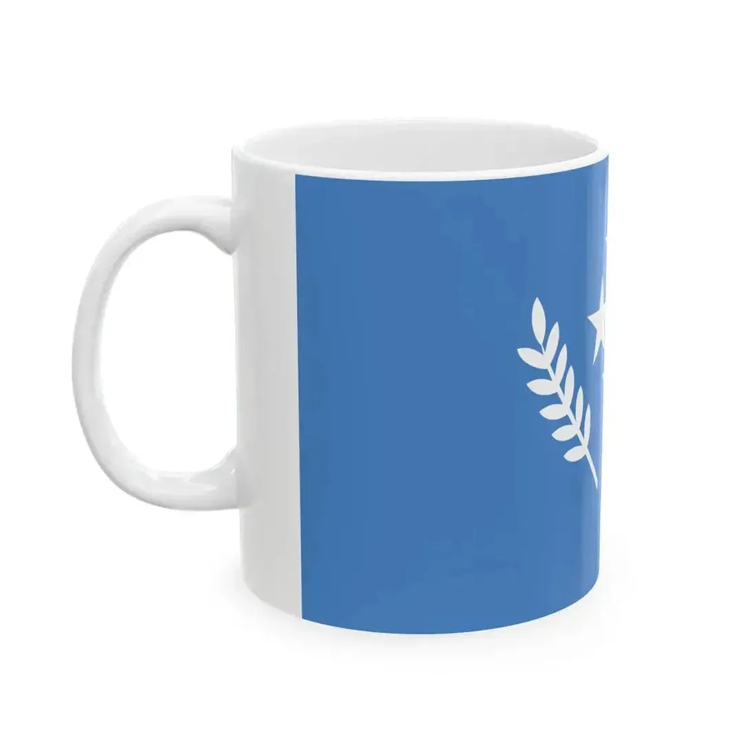 Flag of Kosrae (Micronesia) White Coffee Mug - Go Mug Yourself