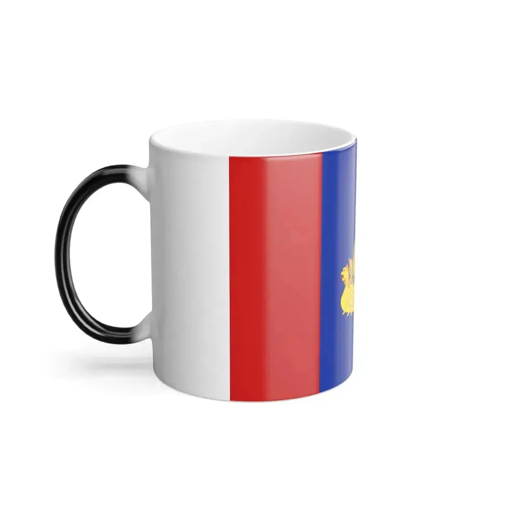 Flag of Kostroma Oblast Russia - Color Changing Coffee Mug - Go Mug Yourself