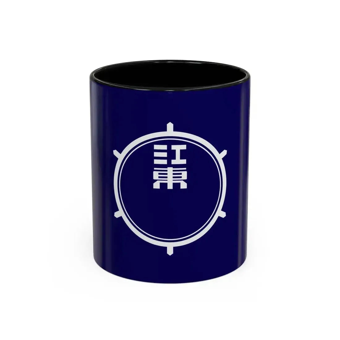 Flag of Koto Tokyo Japan - Accent Coffee Mug 11oz Black - Go Mug Yourself