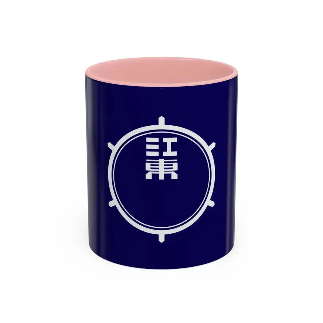 Flag of Koto Tokyo Japan - Accent Coffee Mug 11oz Pink - Go Mug Yourself