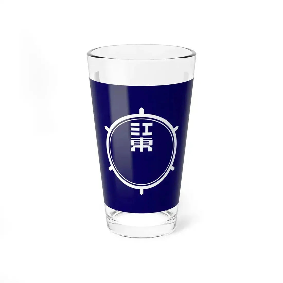 Flag of Koto Tokyo Japan - Pint Glass 16oz 16oz - Go Mug Yourself