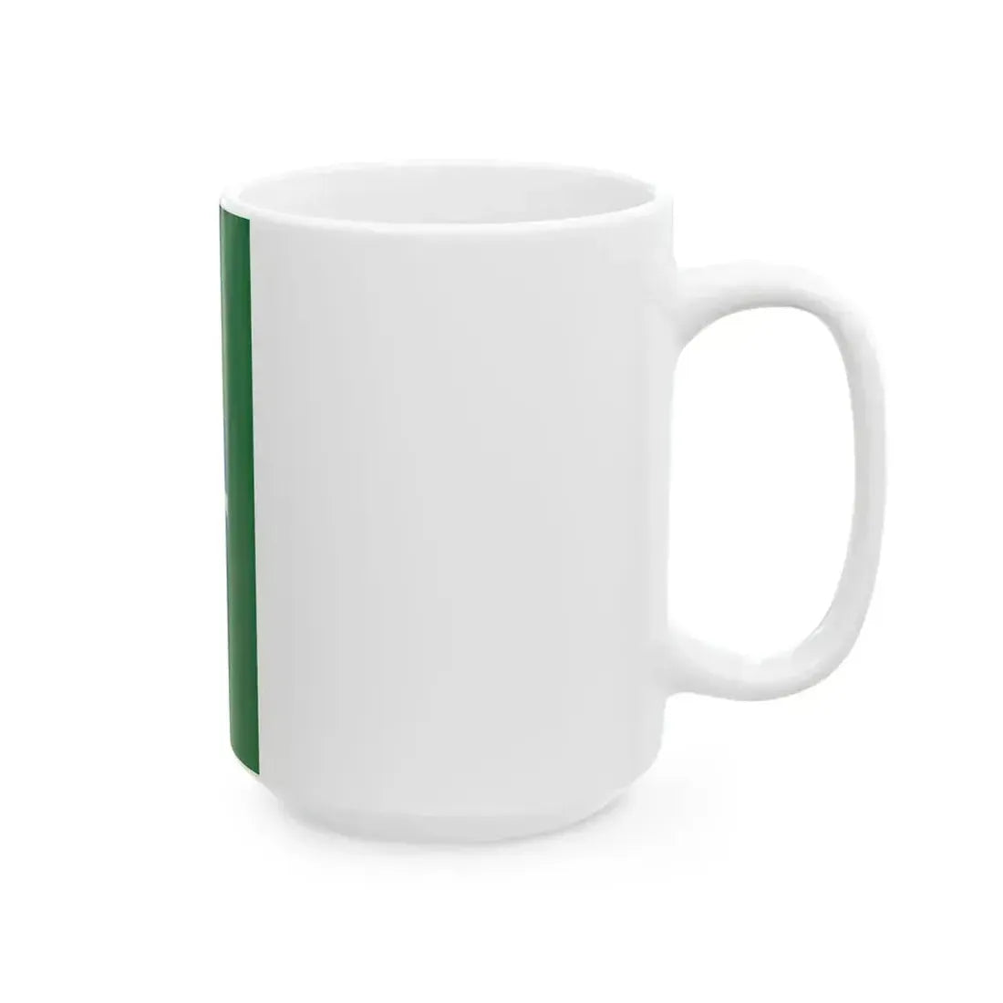 Flag of Kovacshida vertical (Hungary) White Coffee Mug - Go Mug Yourself
