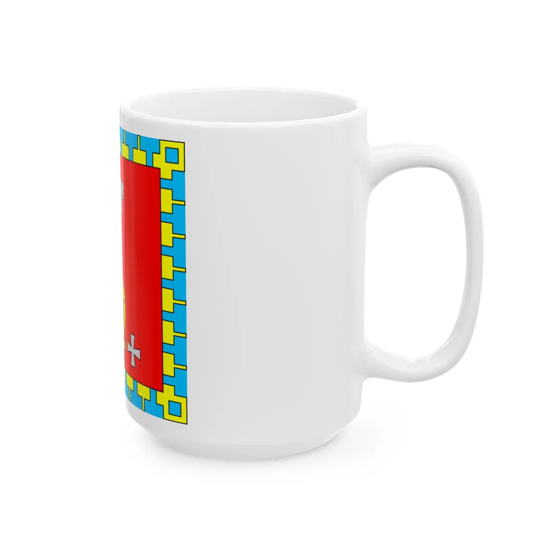 Flag of Kovel (Ukraine) White Coffee Mug - Go Mug Yourself