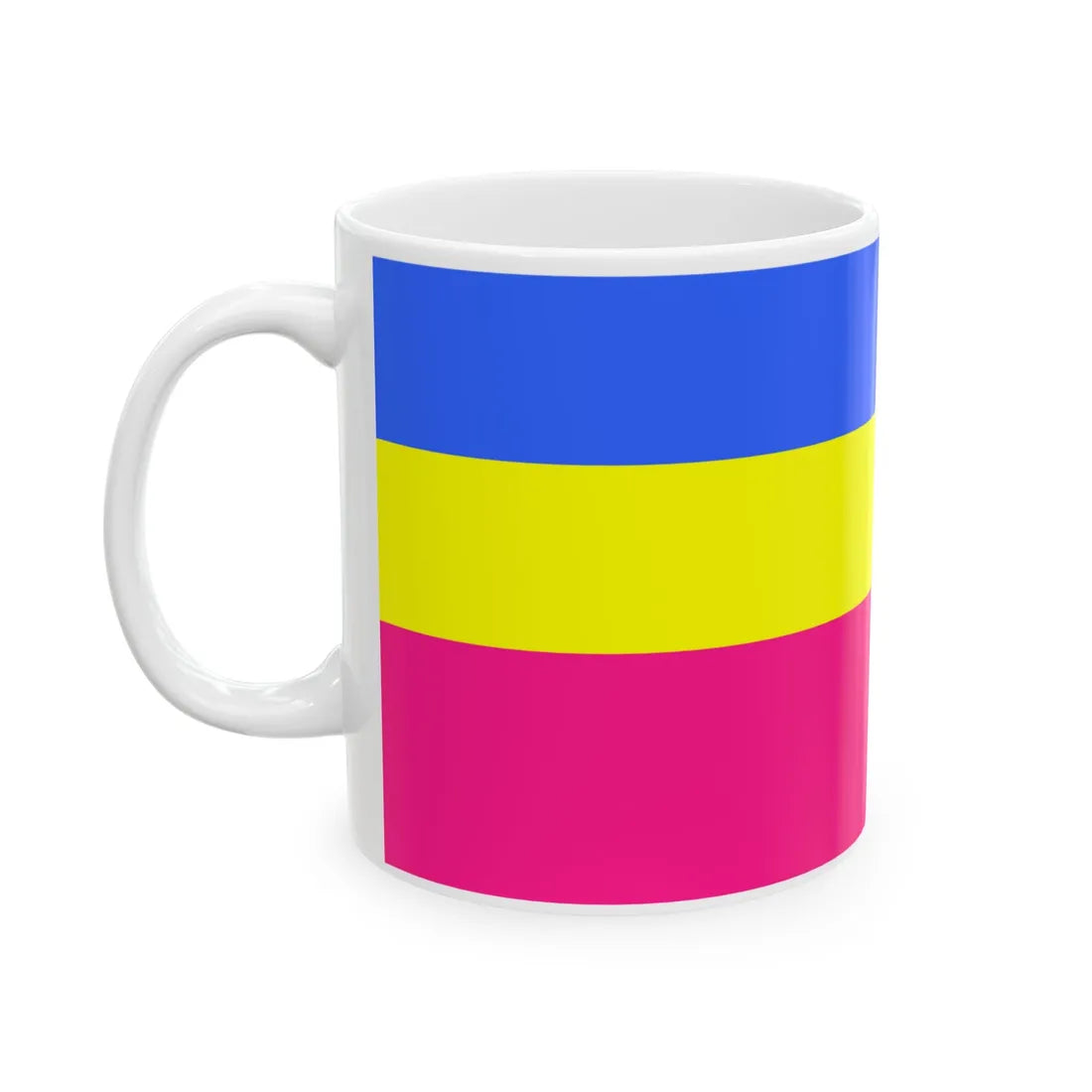 Flag of Kozelschin (Ukraine) White Coffee Mug - Go Mug Yourself
