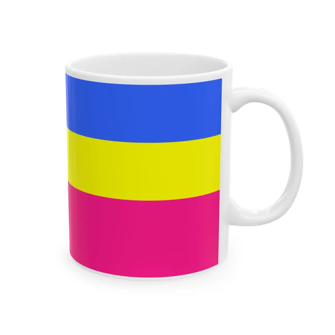 Flag of Kozelschin (Ukraine) White Coffee Mug - Go Mug Yourself