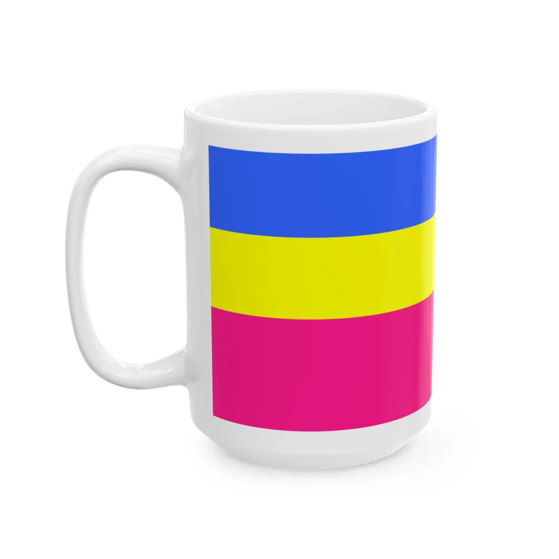 Flag of Kozelschin (Ukraine) White Coffee Mug - Go Mug Yourself