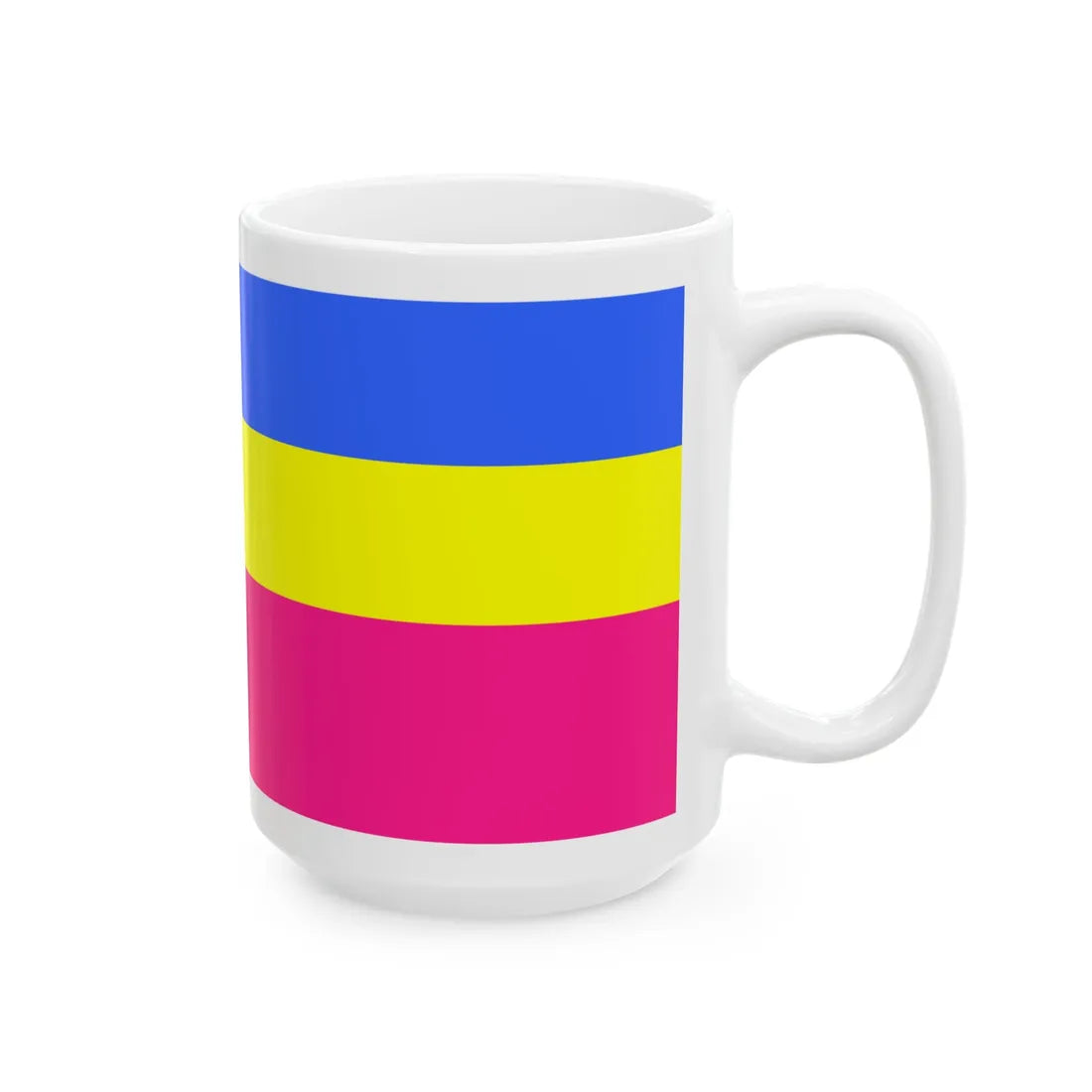 Flag of Kozelschin (Ukraine) White Coffee Mug - Go Mug Yourself