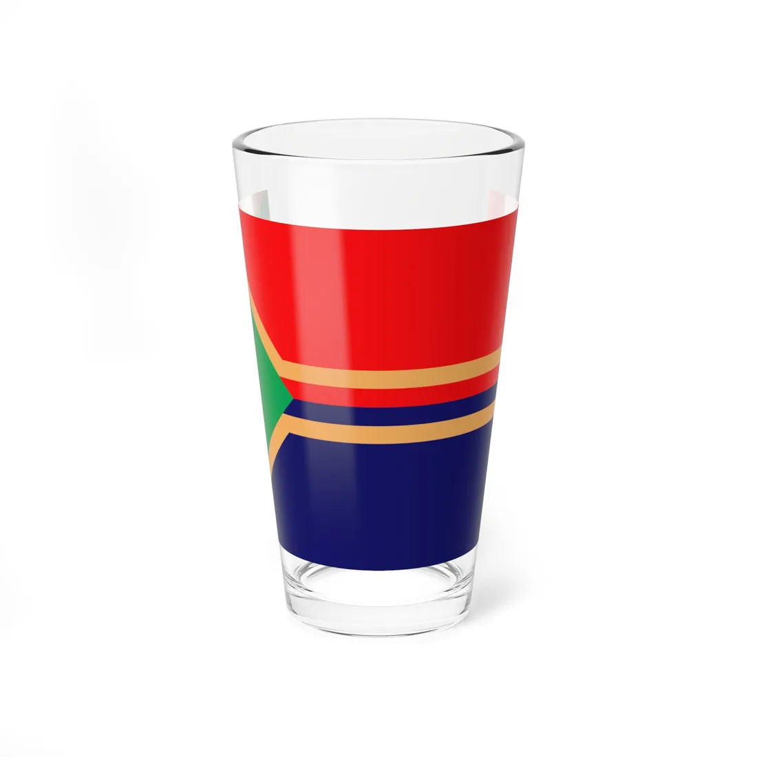 Flag of Koziatyn (Ukraine) Pint Glass 16oz 16oz - Go Mug Yourself