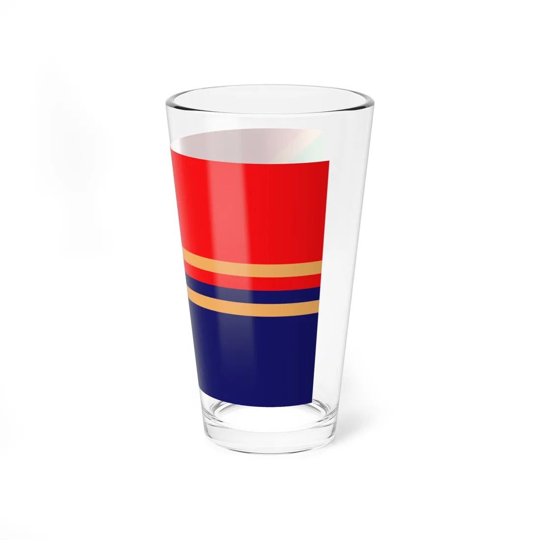 Flag of Koziatyn (Ukraine) Pint Glass 16oz - Go Mug Yourself