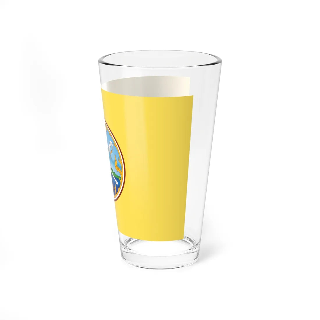 Flag of Krabi variant (Thailand) Pint Glass 16oz - Go Mug Yourself