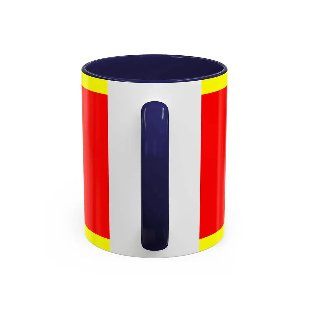 Flag of Krapina Zagorje County Croatia - Accent Coffee Mug - Go Mug Yourself
