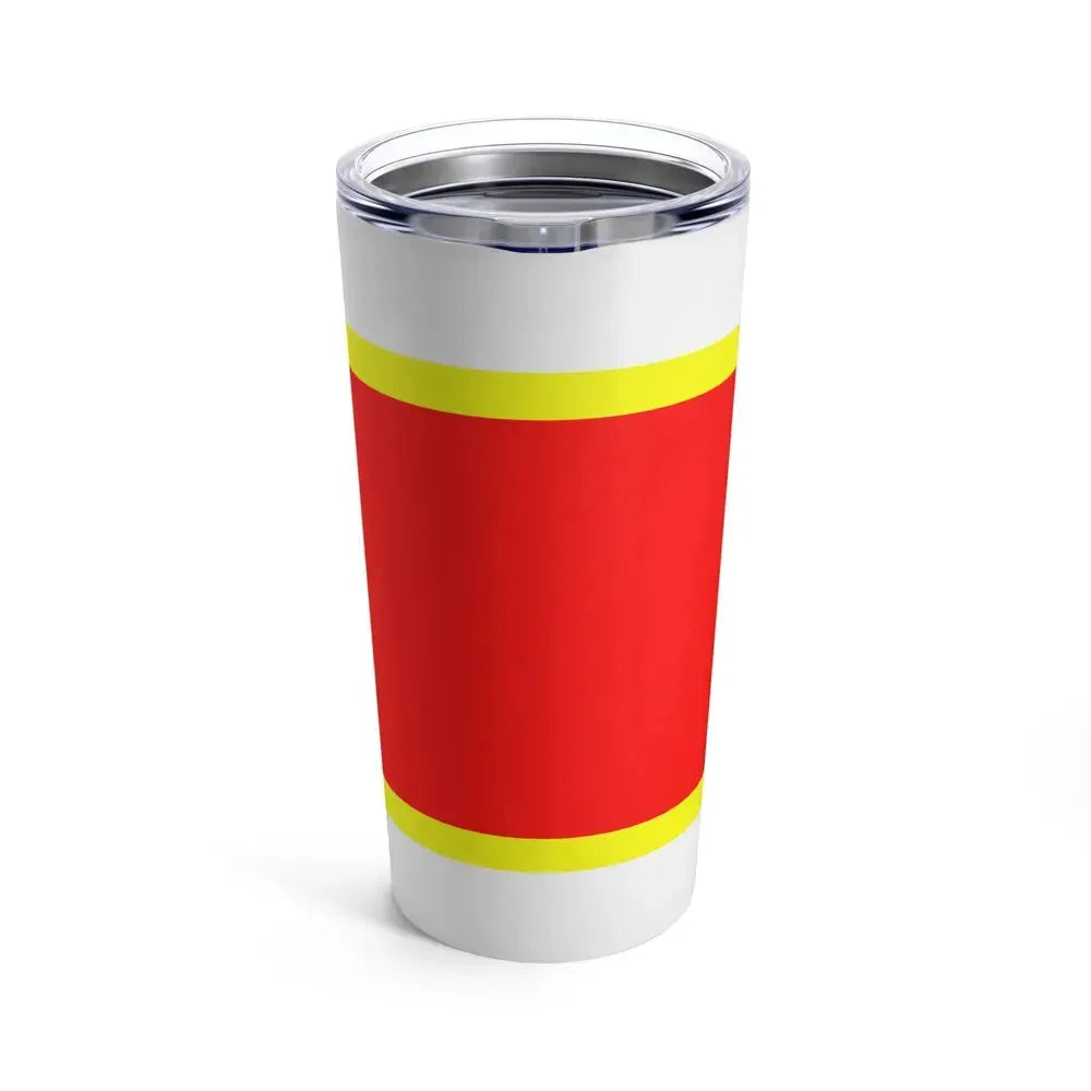 Flag of Krapina Zagorje County Croatia - Tumbler 20oz - Go Mug Yourself