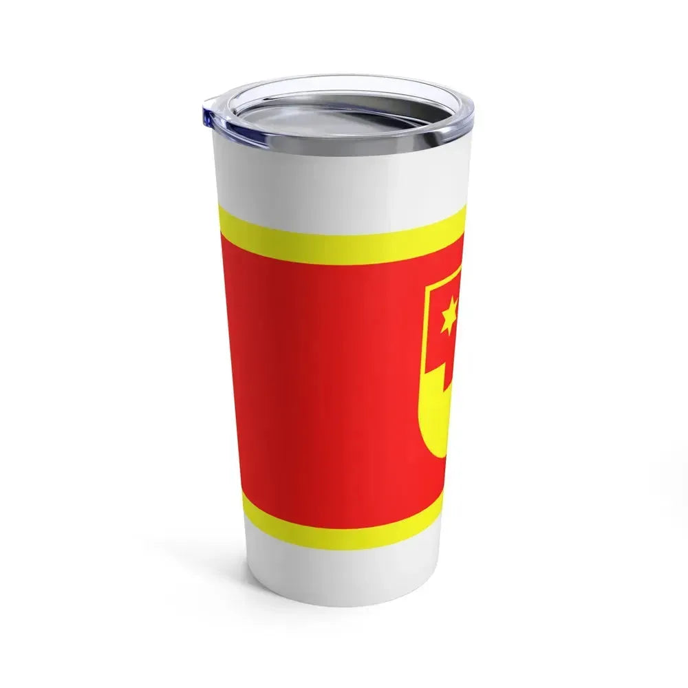 Flag of Krapina Zagorje County Croatia - Tumbler 20oz - Go Mug Yourself