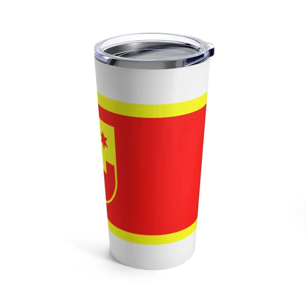 Flag of Krapina Zagorje County Croatia - Tumbler 20oz - Go Mug Yourself