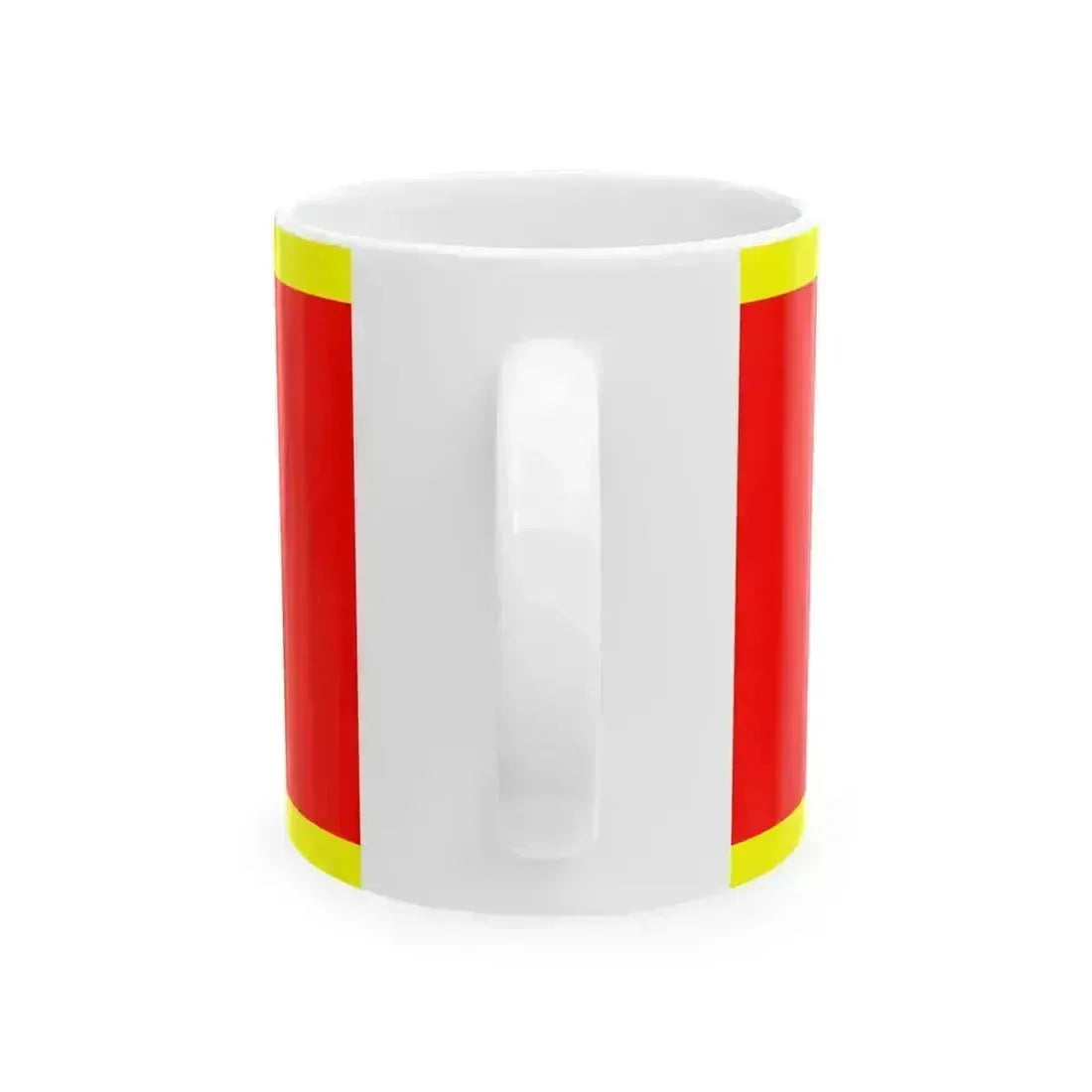 Flag of Krapina-Zagorje-County (Croatia) White Coffee Mug - Go Mug Yourself
