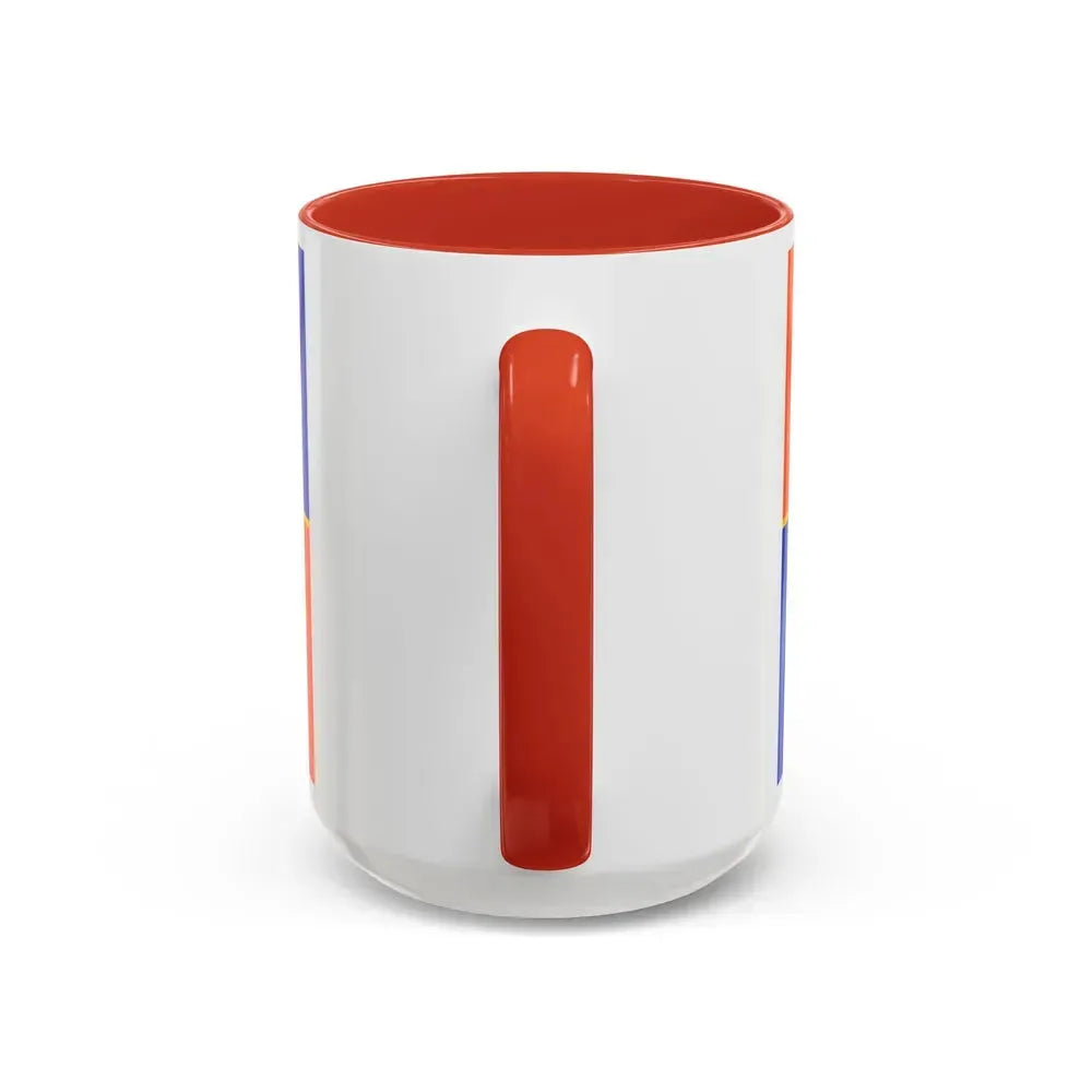 Flag of Krasnoyarsk Russia - Accent Coffee Mug - Go Mug Yourself
