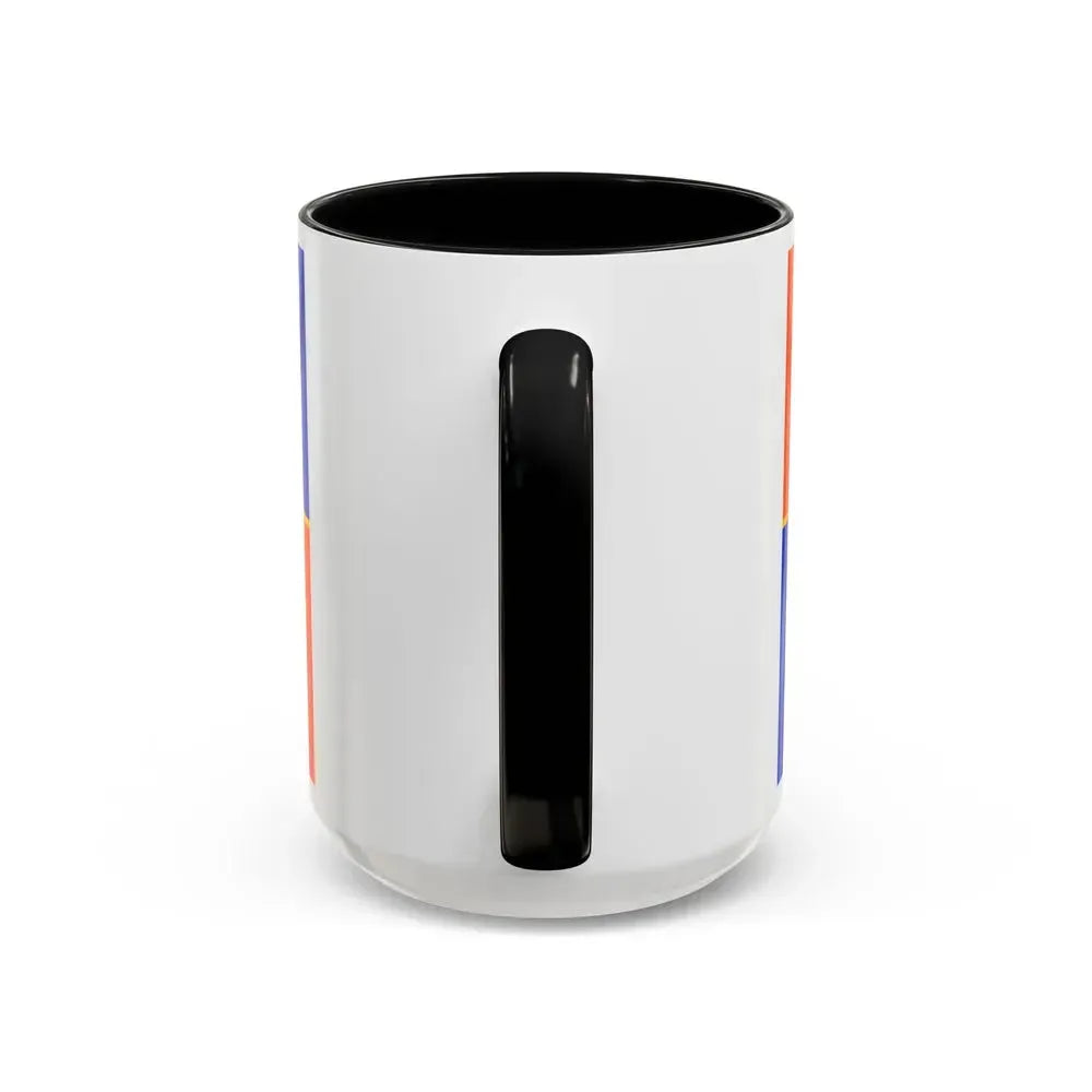 Flag of Krasnoyarsk Russia - Accent Coffee Mug - Go Mug Yourself
