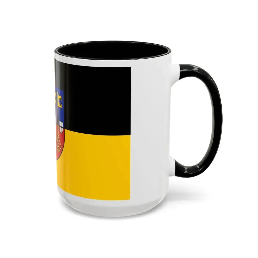 Flag of Krefeld Germany - Accent Coffee Mug - Go Mug Yourself