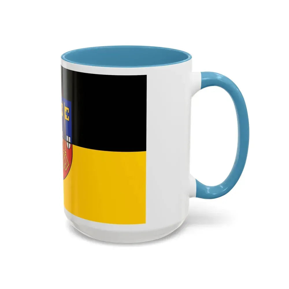 Flag of Krefeld Germany - Accent Coffee Mug - Go Mug Yourself