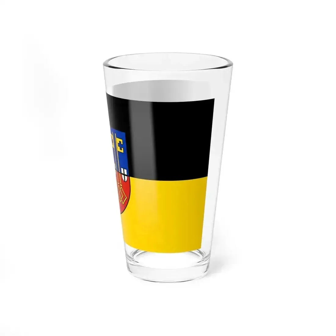 Flag of Krefeld Germany - Pint Glass 16oz - Go Mug Yourself