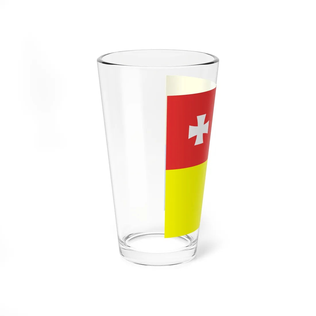 Flag of Kremenets (Ukraine) Pint Glass 16oz - Go Mug Yourself