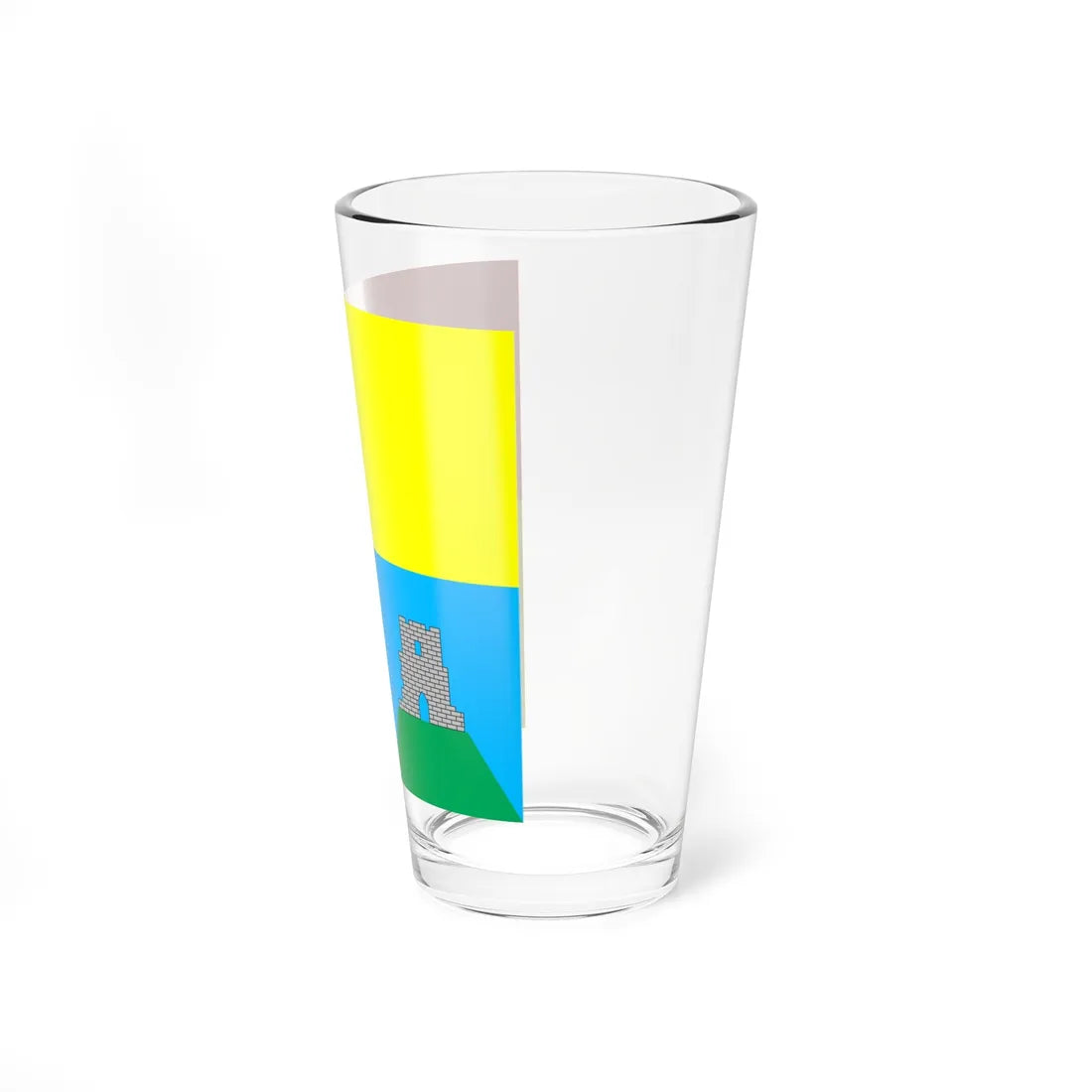 Flag of Kremenets (Ukraine) Pint Glass 16oz - Go Mug Yourself