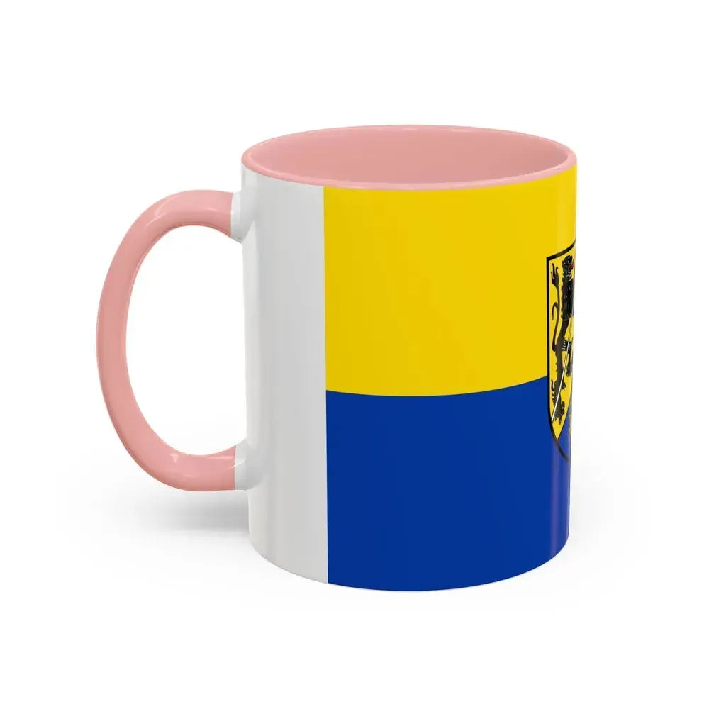 Flag of Kronach Germany - Accent Coffee Mug - Go Mug Yourself