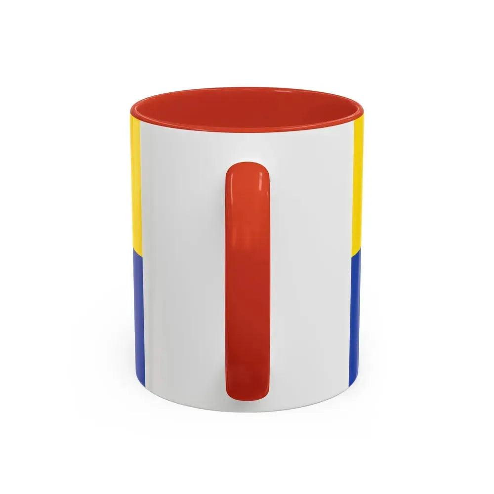 Flag of Kronach Germany - Accent Coffee Mug - Go Mug Yourself