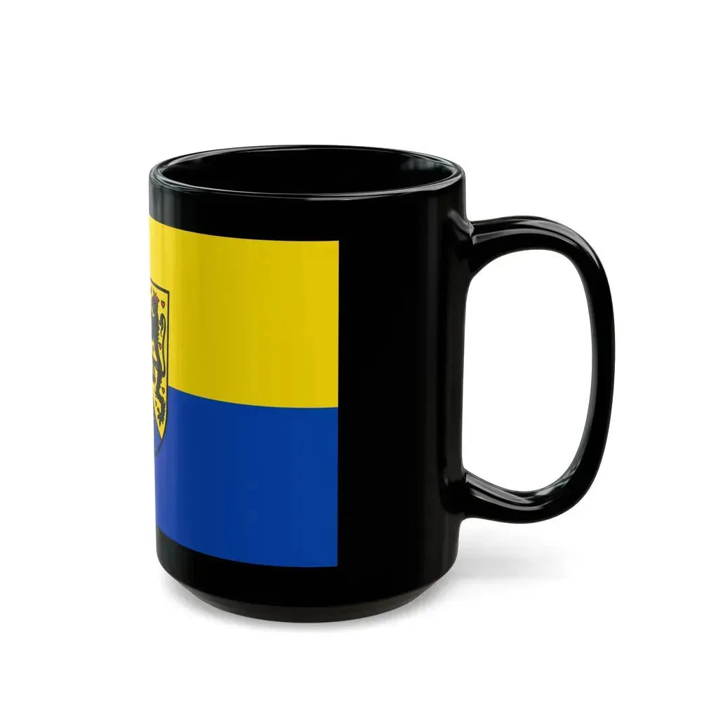 Flag of Kronach Germany - Black Coffee Mug - Go Mug Yourself