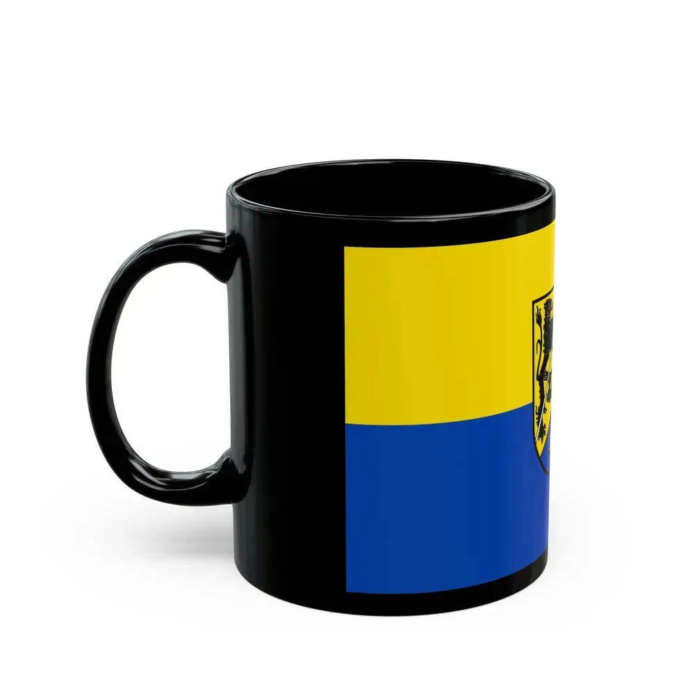 Flag of Kronach Germany - Black Coffee Mug - Go Mug Yourself