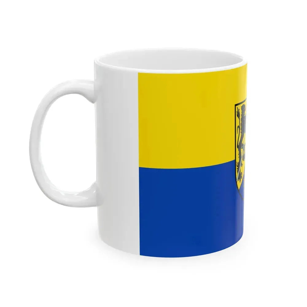 Flag of Kronach Germany - White Coffee Mug - Go Mug Yourself