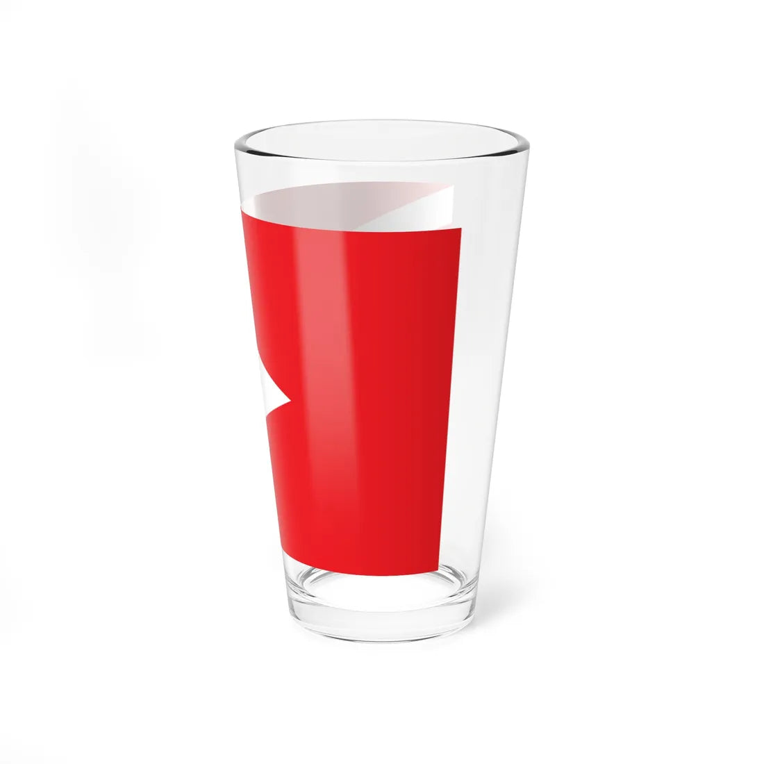 Flag of Kropyvnytskyi Raion (Ukraine) Pint Glass 16oz - Go Mug Yourself