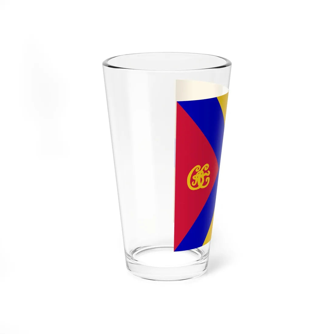 Flag of Kropyvnytskyi (Ukraine) Pint Glass 16oz - Go Mug Yourself