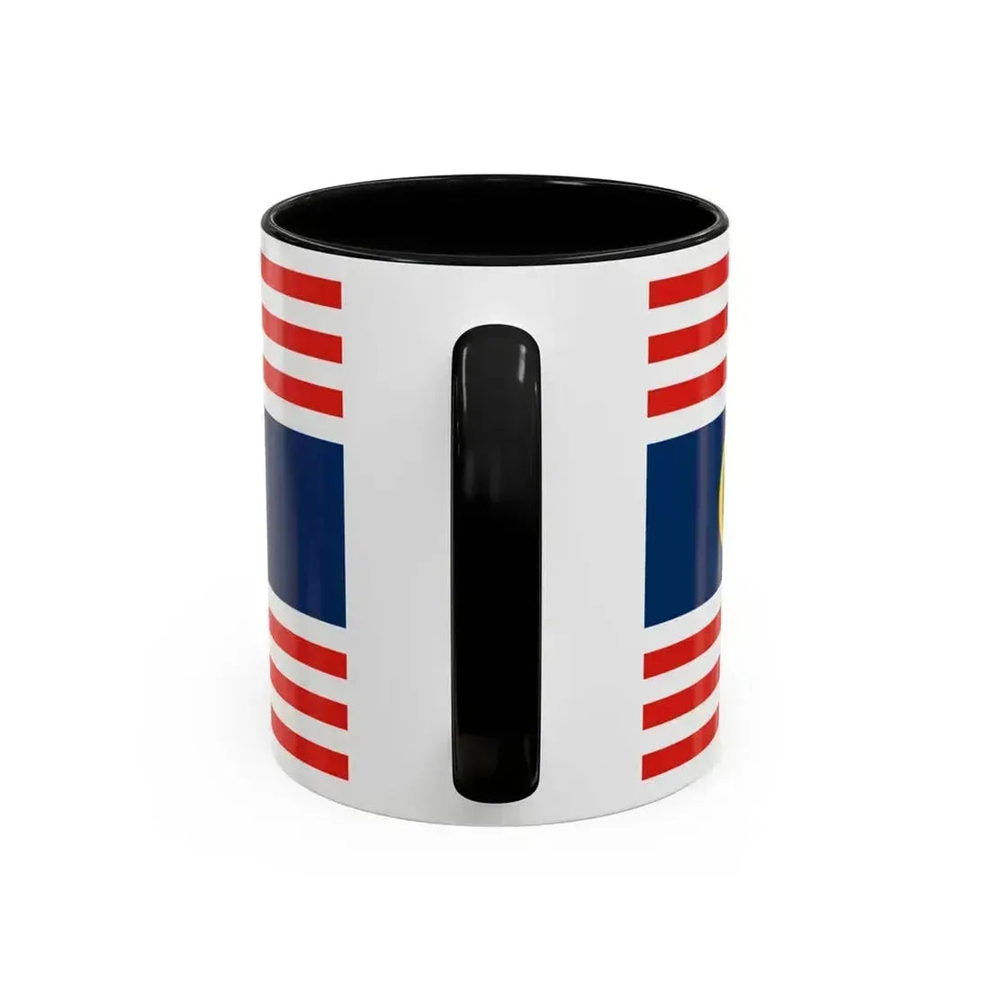 Flag of Kuala Lumpur Malaysia - Accent Coffee Mug - Go Mug Yourself