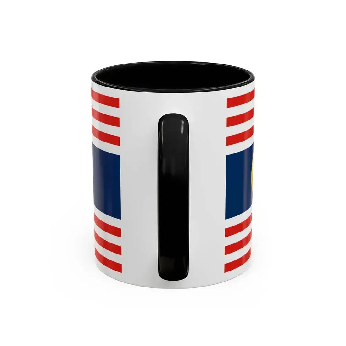 Flag of Kuala Lumpur Malaysia - Accent Coffee Mug - Go Mug Yourself